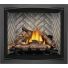 fire with glacier herringbone brick