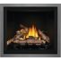 fire with glacier herringbone brick