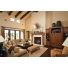 Fireplace in living room