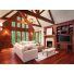 Fireplace in living room