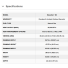 Specs 36-inch