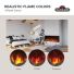 Astound FlexMount Electric Fireplace flame colors