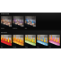 Napoleon CLEARion Elite See Through Electric Fireplace EFBD50HE Flame colors and LED lights