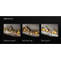 Galaxy 50-inch Outdoor Gas Fireplace  log set options
