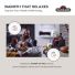 Astound FlexMount Electric Fireplace improves health