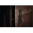 Napoleon Hayworth Media Console with 30 Inch Firebox cabinet hardware detail