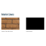 Liner options for see through fireplace