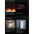 Napoleon Astound Built-in Electric Fireplace NEFB74AB remote