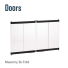 WRT6036 fireplace doors
