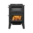 Drolet Bistro Large Wood Cookstove front view