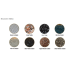 White Mountain Hearth Boulevard 72 Direct-Vent Linear Fireplace - DVLL72BP90 decorative media